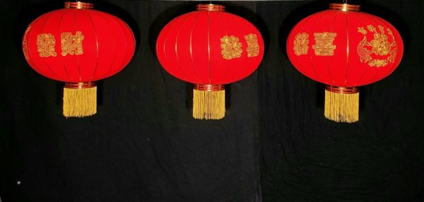 Chinese Restaurant Wall with Tables