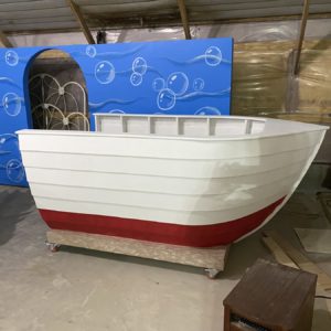 Mr Krabs Cash Wrap Boat