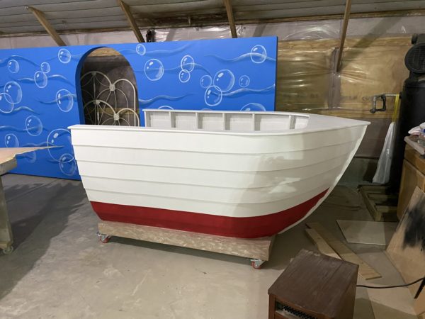 Mr Krabs Cash Wrap Boat