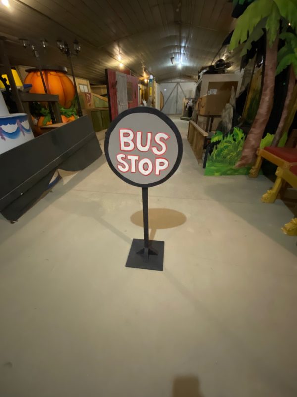 ASU-09 Bus Stop Sign