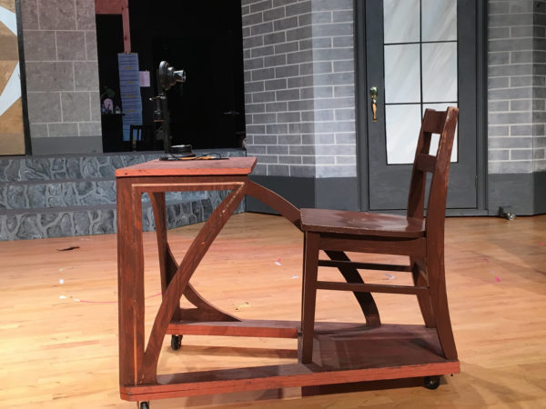 Rolling Wood Desks