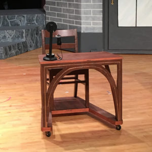Rolling Wood Desks