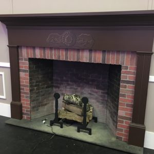 Fireplace Backdrop