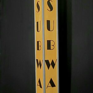 ANN-08 Golden Subway Sign