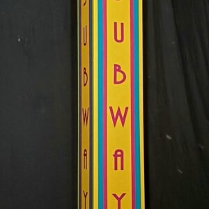 ANN-09 Art Deco Subway Sign