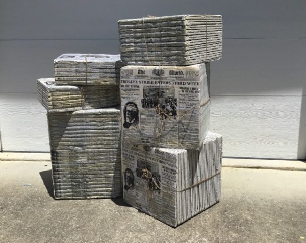 Newspaper Stacks