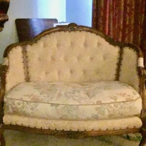 Vintage Gold Loveseat   GFP-17