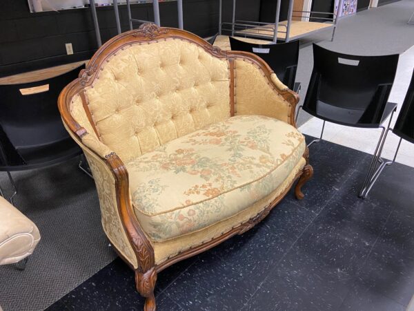 ANN-12 Vintage Gold Loveseat