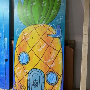 Sponge Bob Rolling House Flat