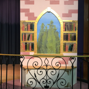 Library Turret with Bench