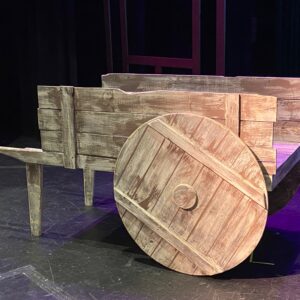 Primitive Large Wheel Cart   GSP-03