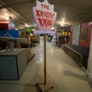 Krusty Crab sign