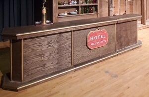 Three Piece Wood Bar Unit   GSP-01
