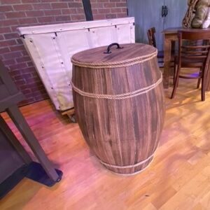 Faux Wood Barrel   GSP-41