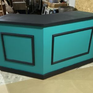 Optional Angled Beauty Shop Sales Counter   GSP-43