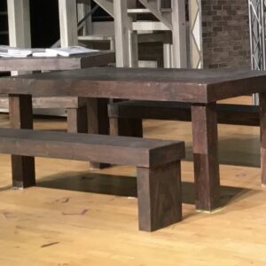Newsies Wood Benches 6'     GFP-02