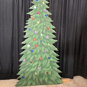 Elf 10’ decorated Christmas Tree Flat  ELF-04-1
